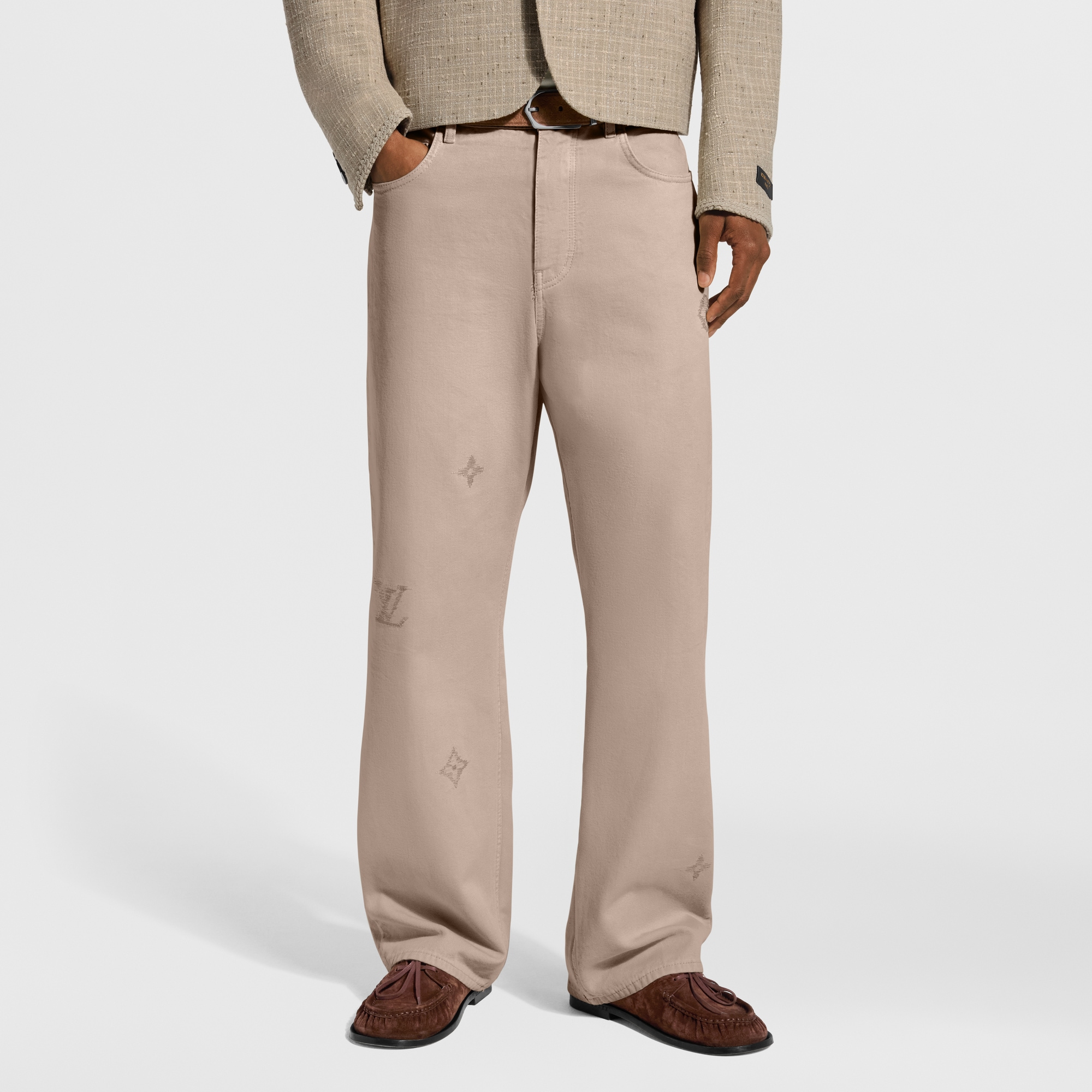 Embroidered Signature Skate Pants - Ready-to-Wear | LOUIS VUITTON